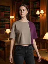 PRIMIUM CROP TSHIRT WITH DROP SHOLDER