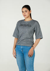 Ladies Drop Shoulder T Shirt - Milenge