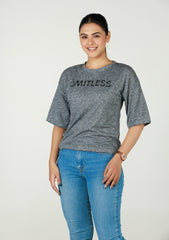 Ladies Drop Shoulder T Shirt - Milenge