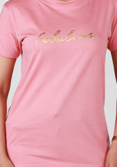 Ladies Regular T-Shirt - Pink