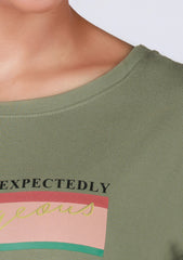 Short-Length T-Shirt - Light Pista Green