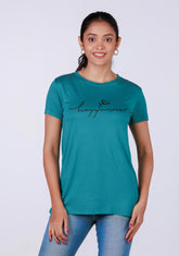 Ladies Regular T-Shirt - Teal Blue