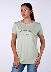 Ladies Regular T-Shirt - Pista Green