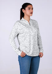 Ladies Kurthi Top - Silver