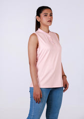 Ladies Sleeveless Top - Pink
