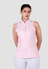 Ladies Sleeveless Top - Pink