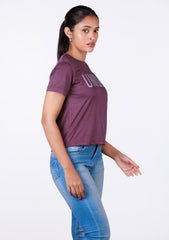 Short-Length Cotton T-Shirt