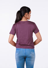 Short-Length Cotton T-Shirt