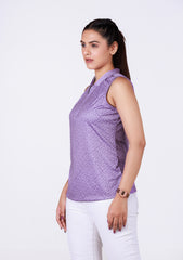 Ladies Sleeveless Top - Light Lavender