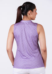 Ladies Sleeveless Top - Light Lavender