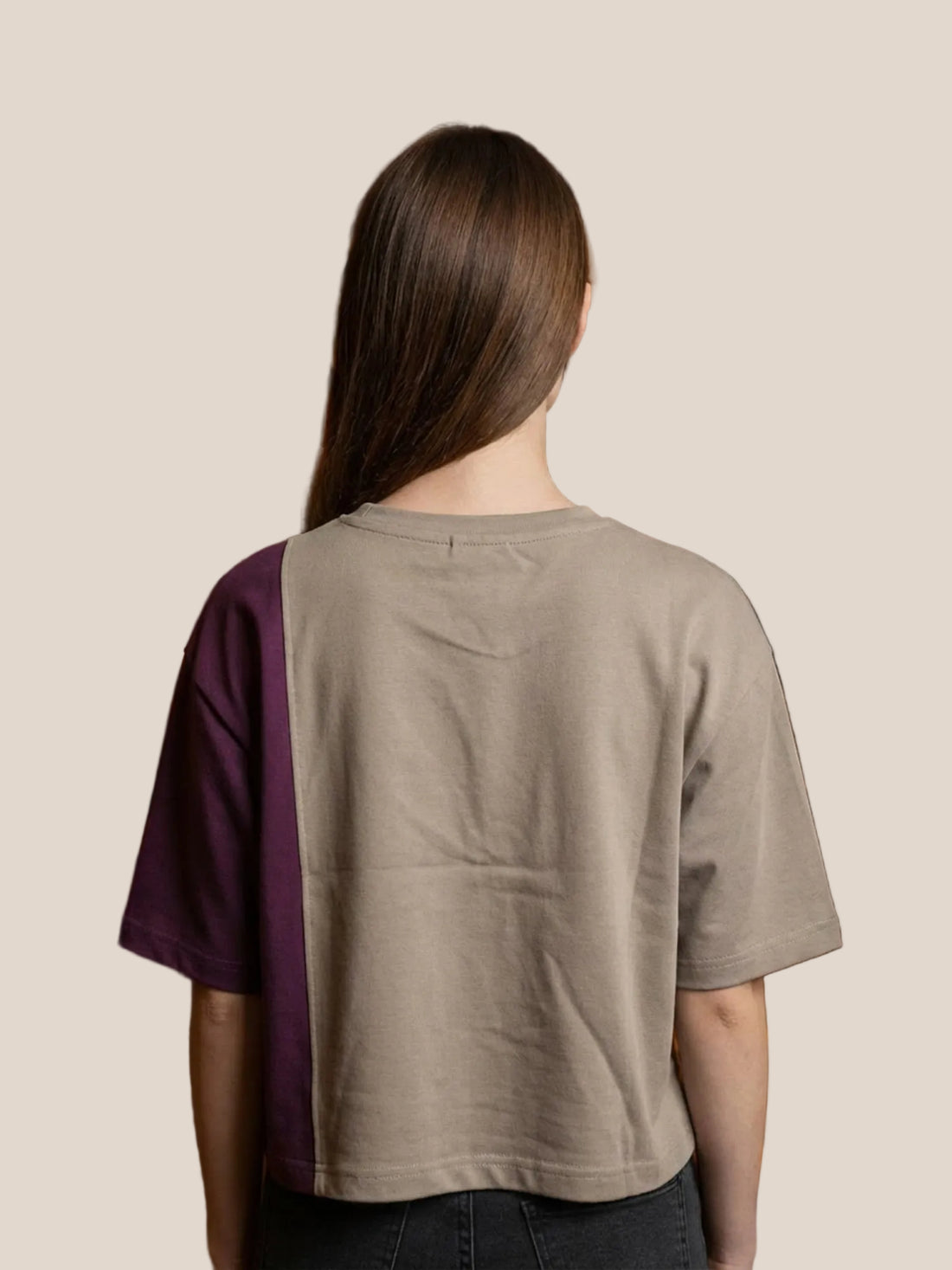 PRIMIUM CROP TSHIRT WITH DROP SHOLDER