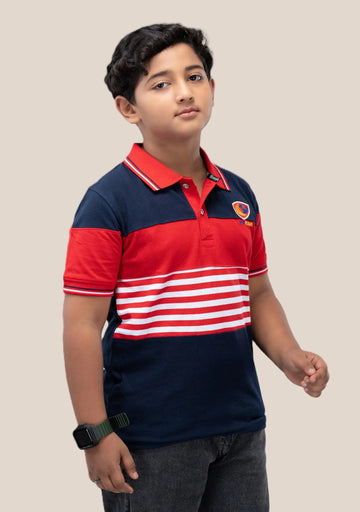 COLLAR BOYS TSHIRT