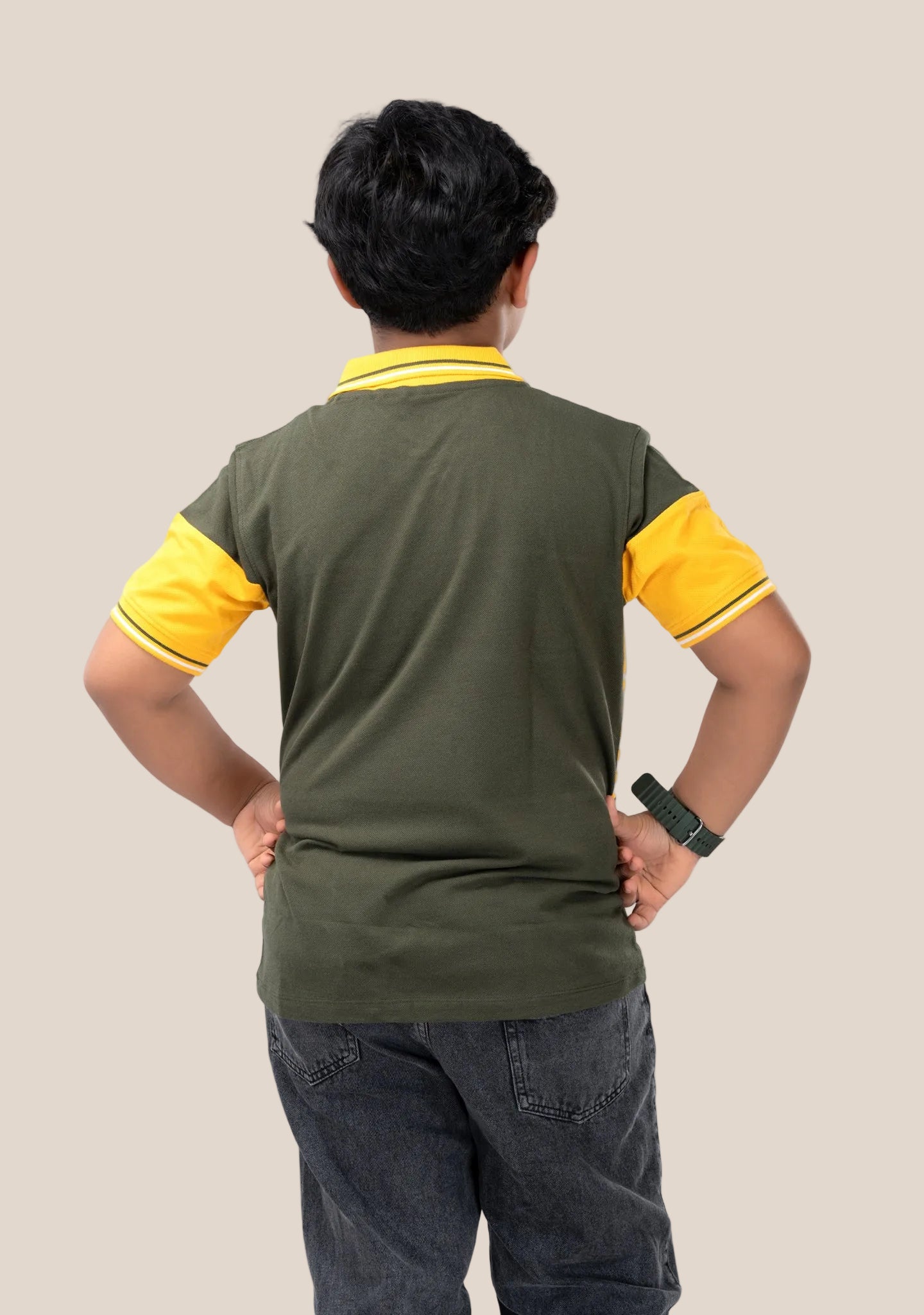 COLLAR BOYS TSHIRT