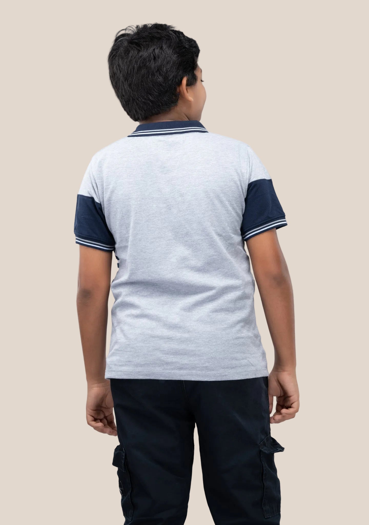 COLLAR BOYS TSHIRT
