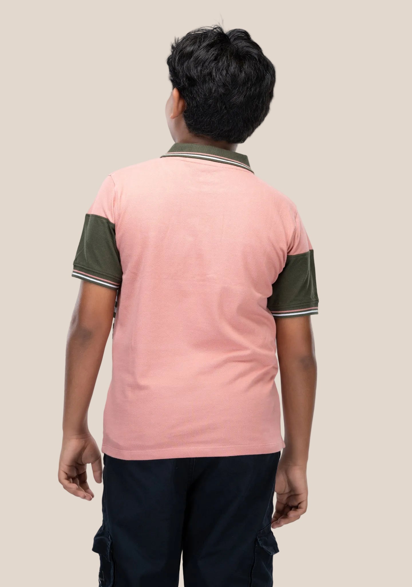 COLLAR BOYS TSHIRT