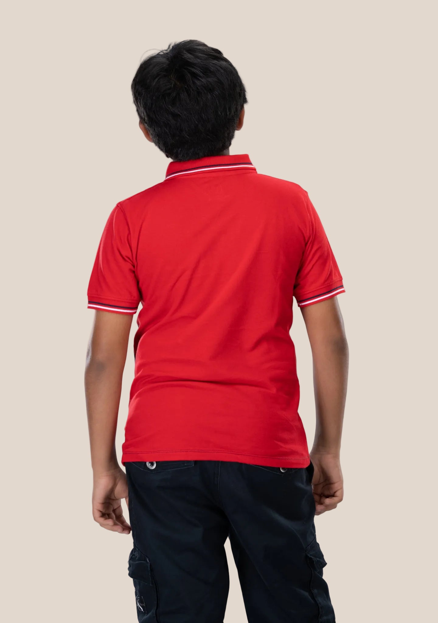 COLLAR BOYS TSHIRT