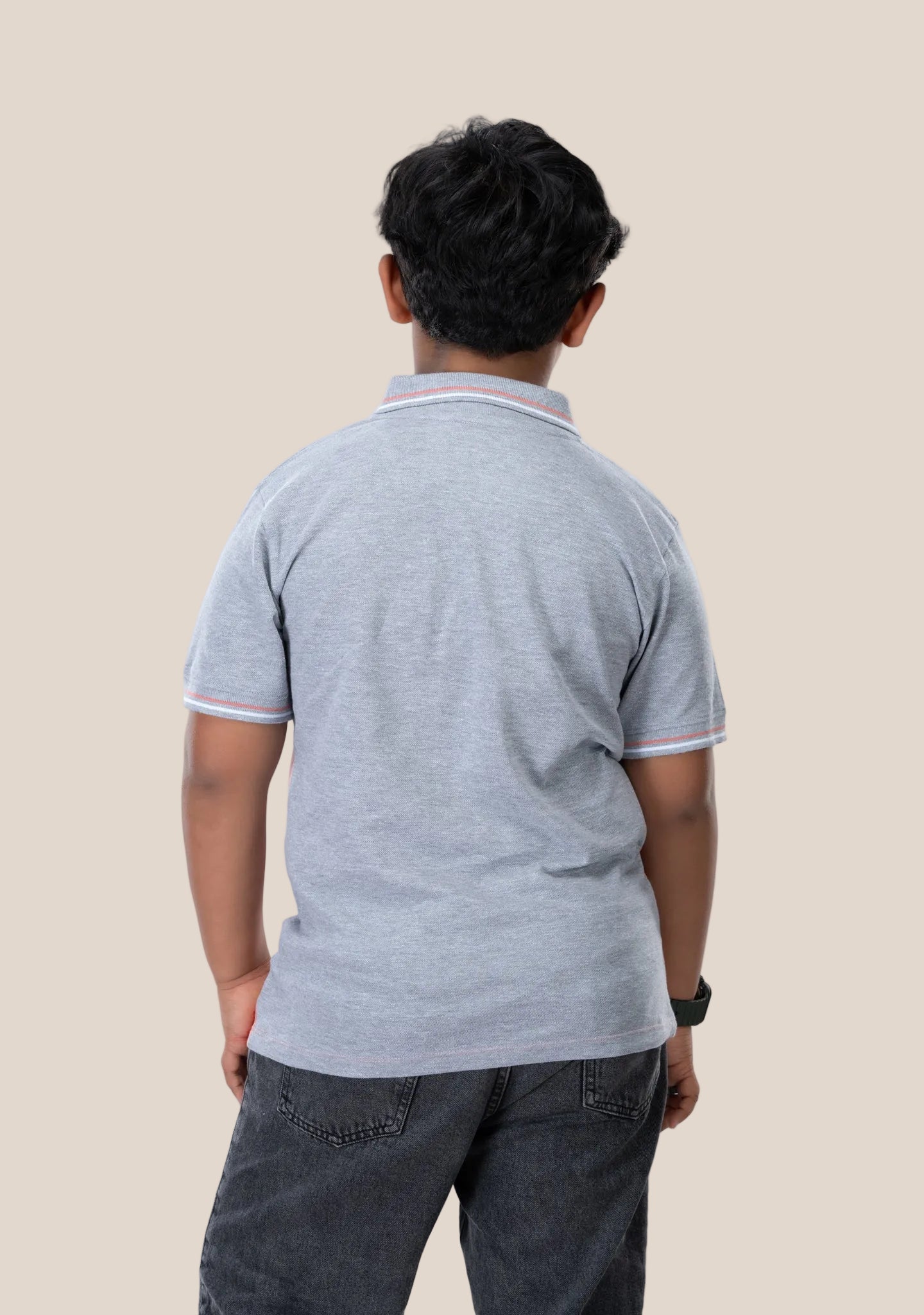 COLLAR BOYS TSHIRT