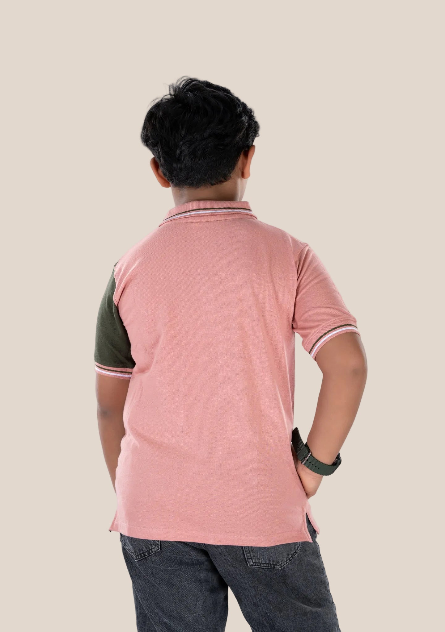 COLLAR BOYS TSHIRT