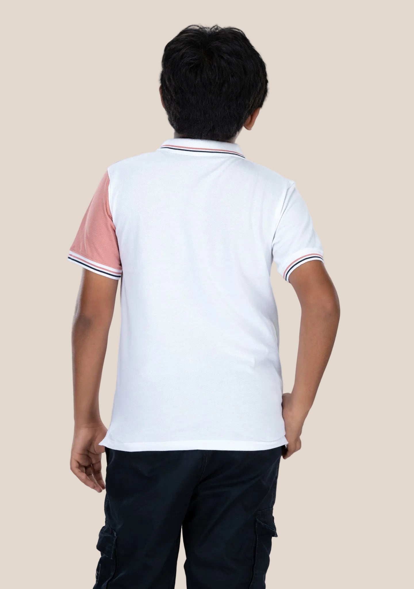 COLLAR BOYS TSHIRT