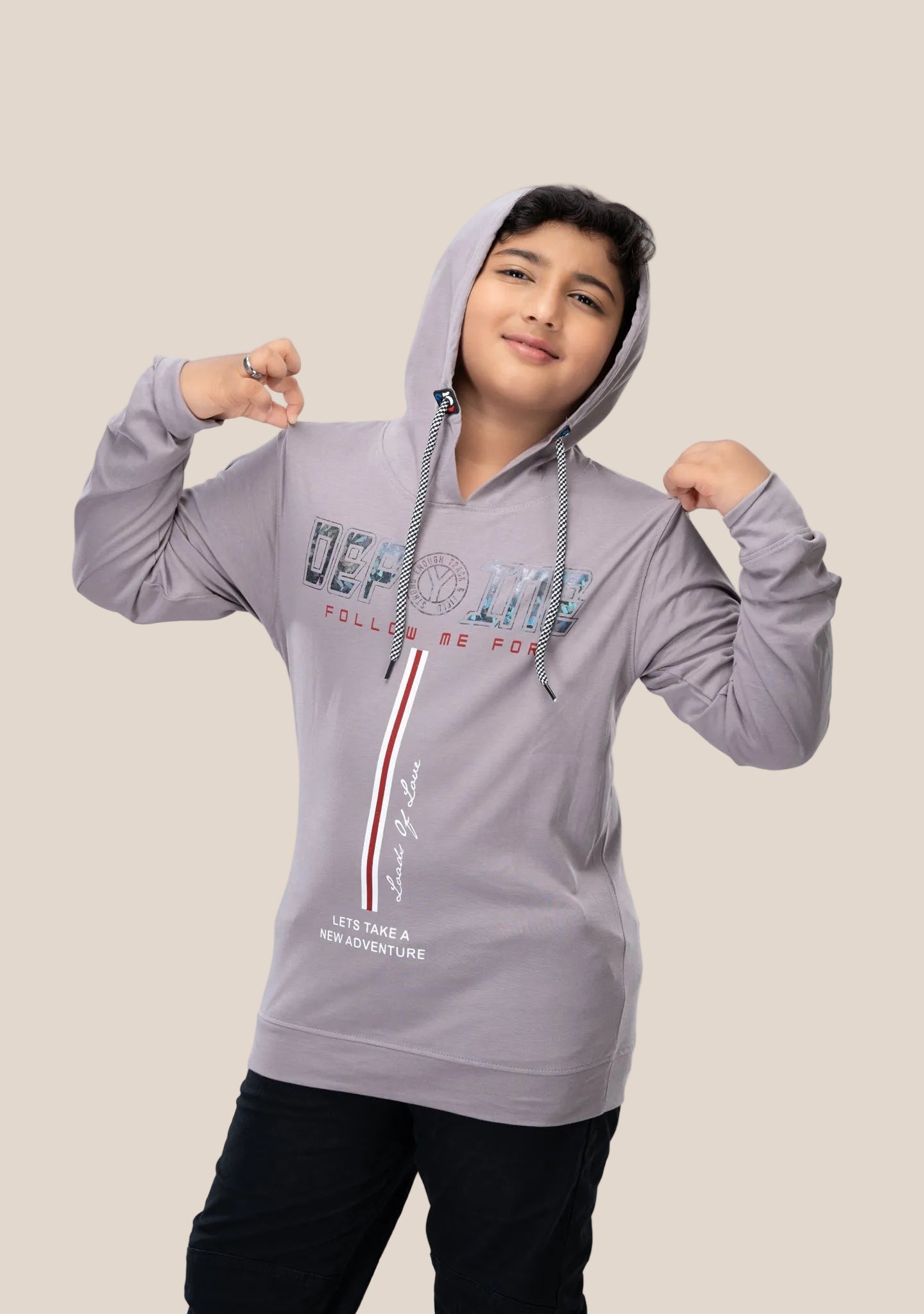 Kids Premium Hoodie - Grey Colour