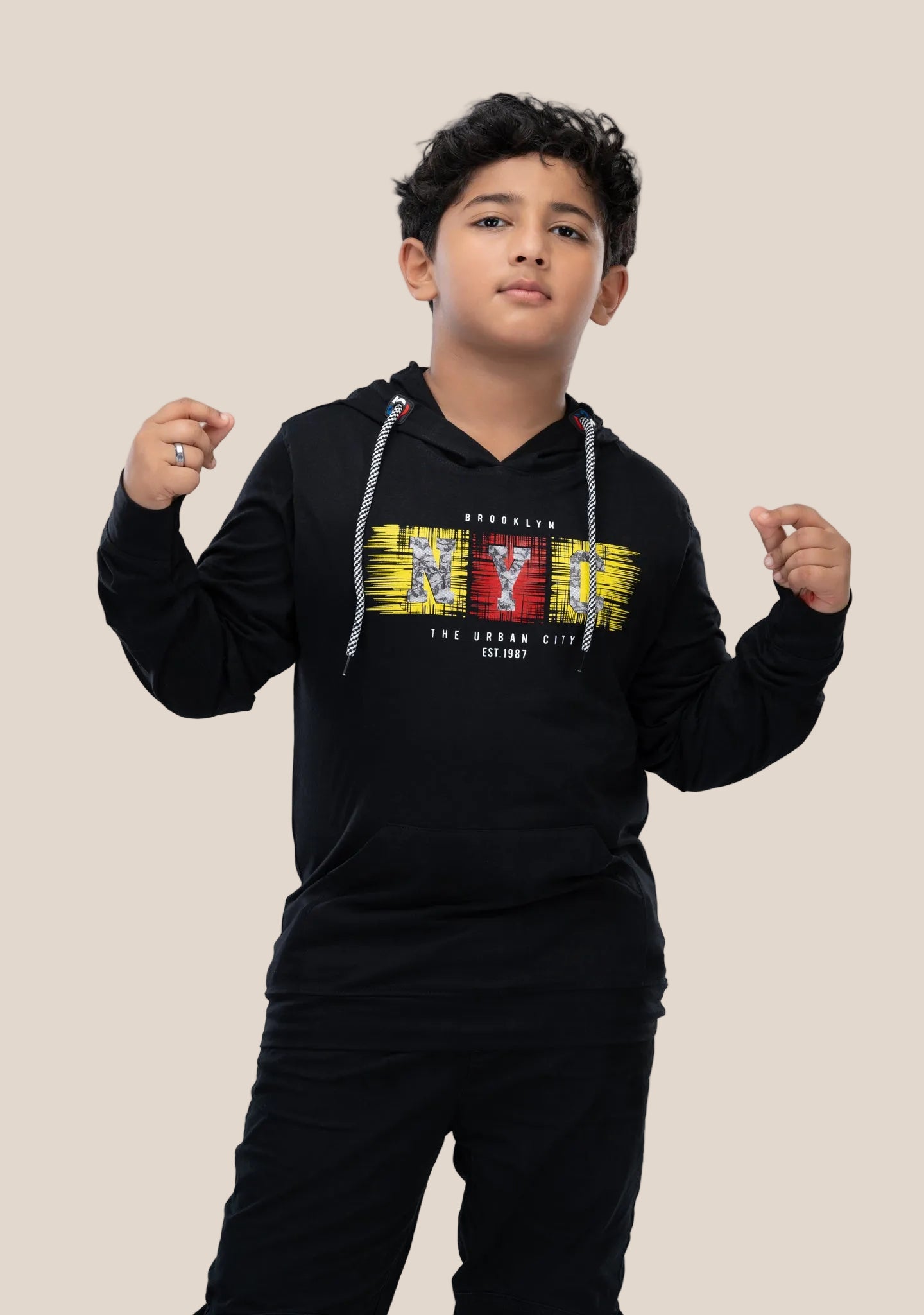 Kids Premium Hoodie - Grey Colour