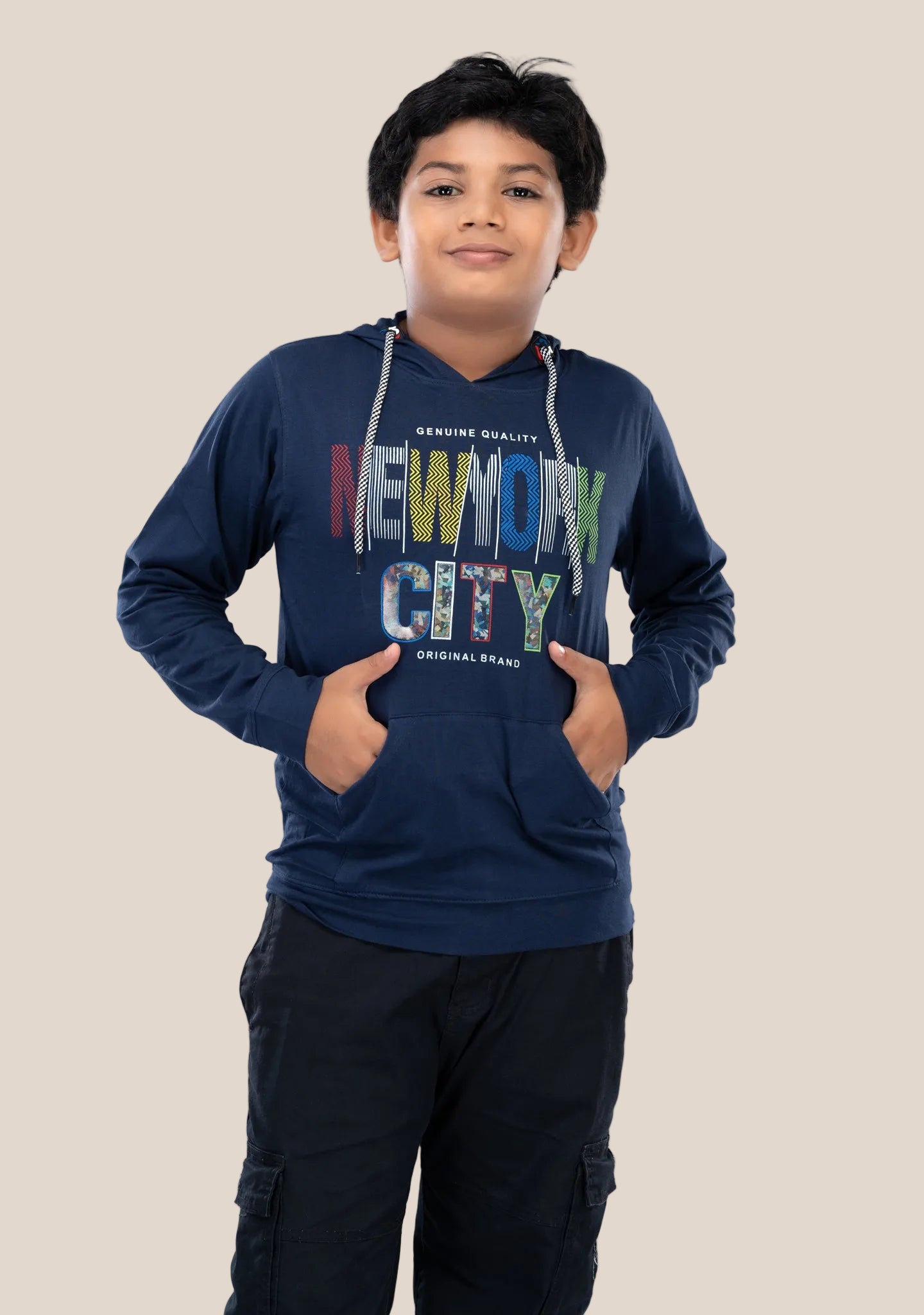 Kids Premium Hoodie - Grey Colour