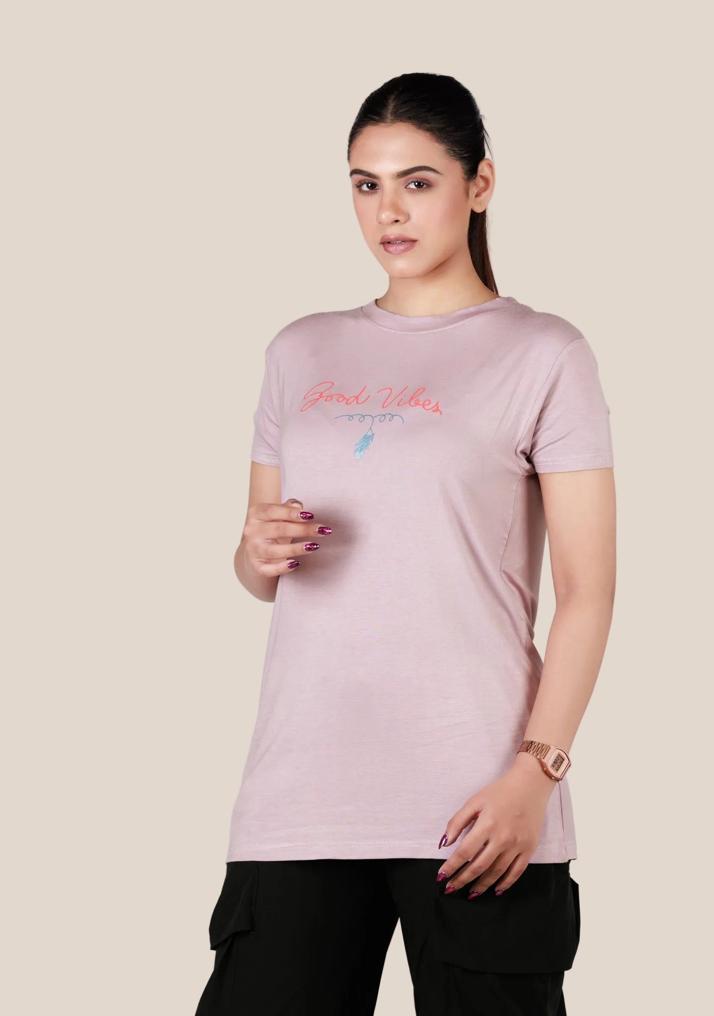 Ladies Regular T-Shirt - Pink