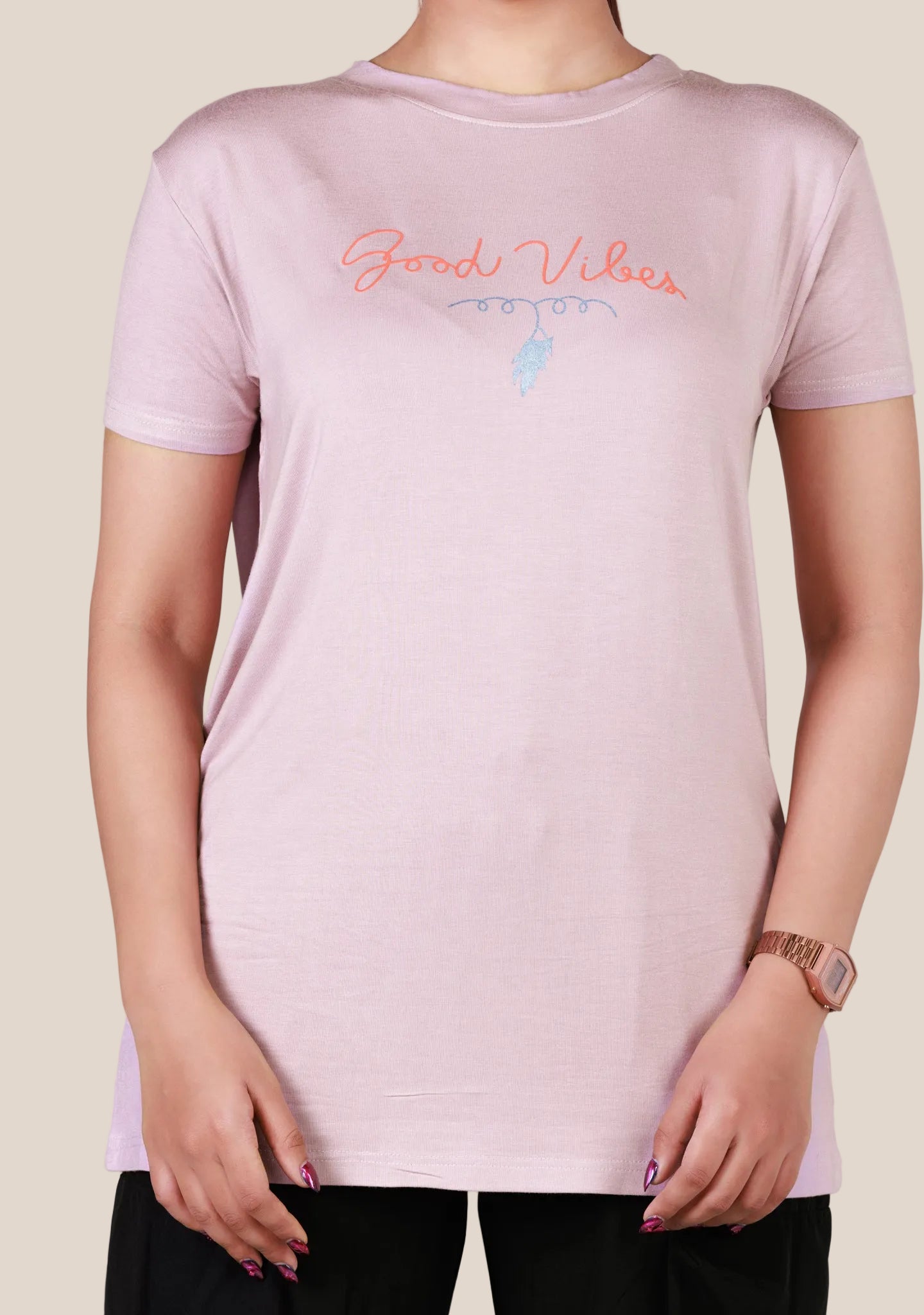 Ladies Regular T-Shirt - Pink