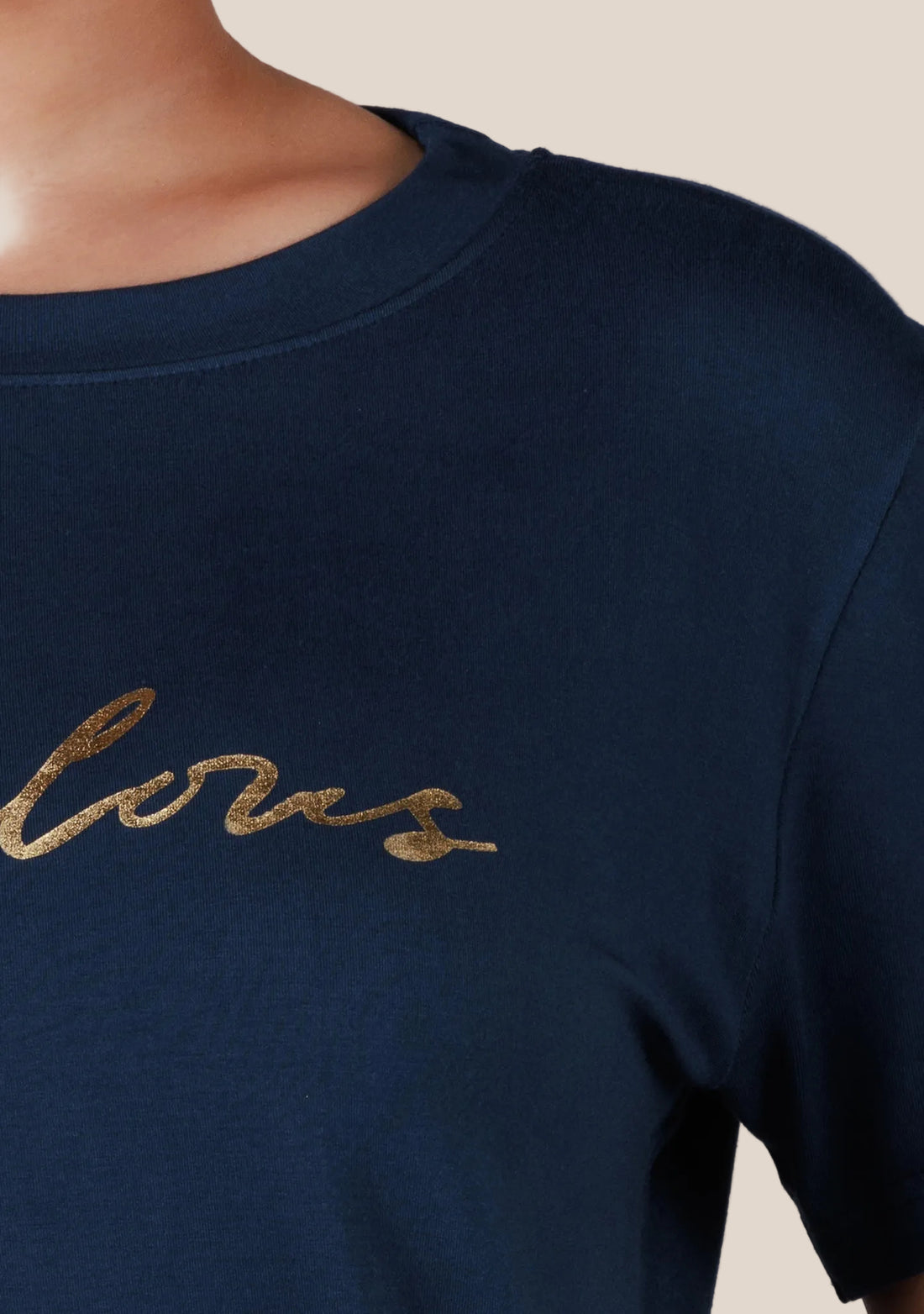 Ladies Regular T-Shirt - Navy Blue