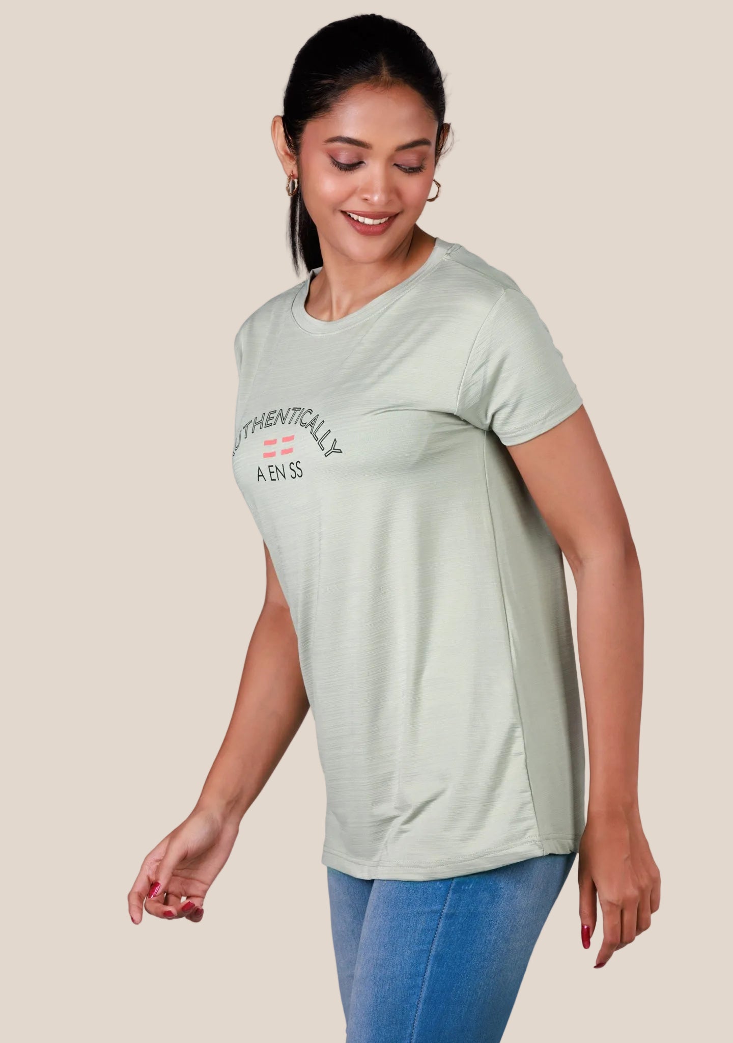 Ladies Regular T-Shirt - Pista Green