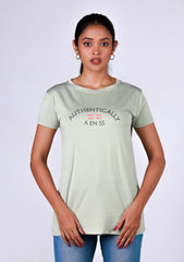 Ladies Regular T-Shirt - Pista Green
