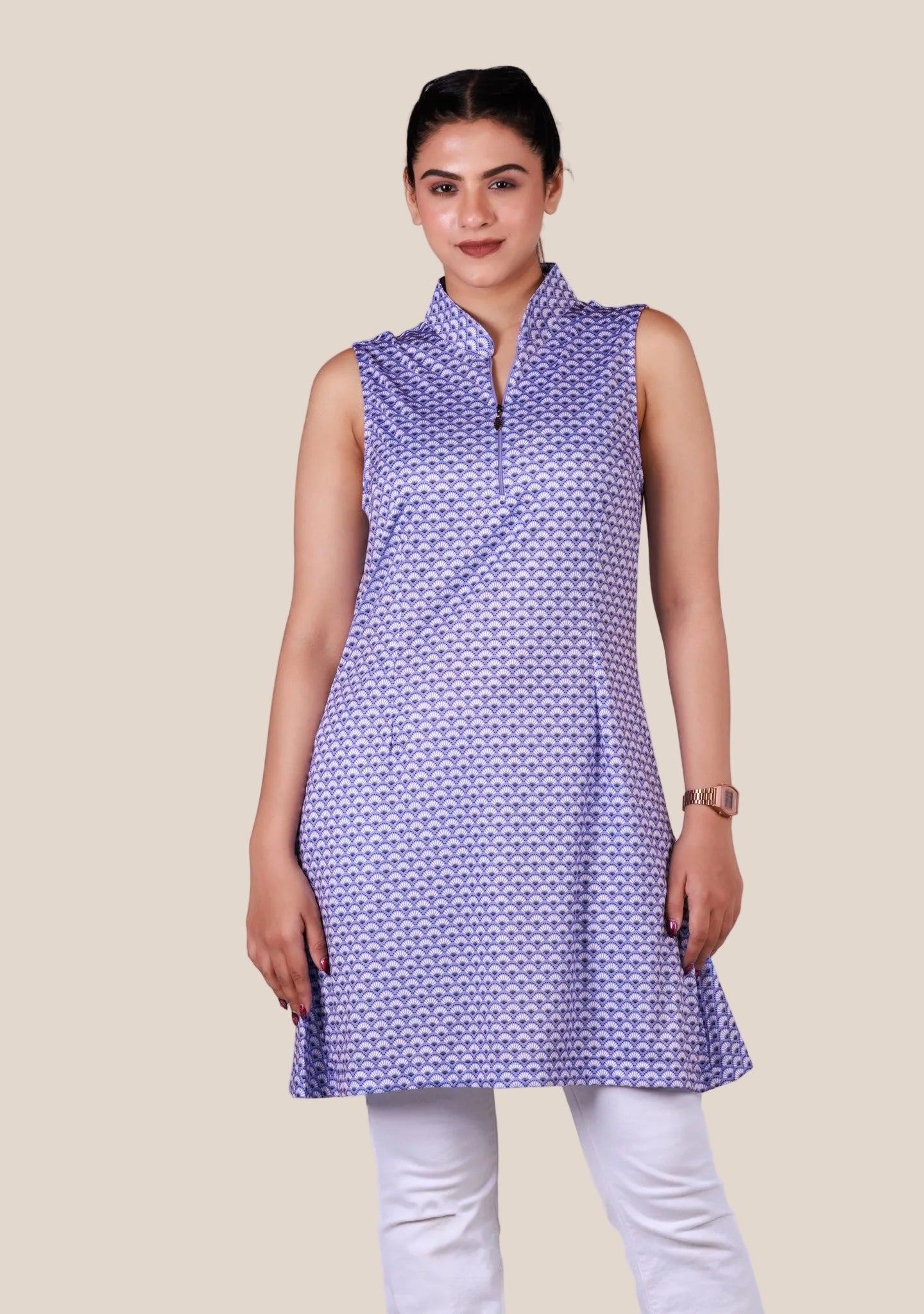 Ladies Sleeveless Top - Lavender