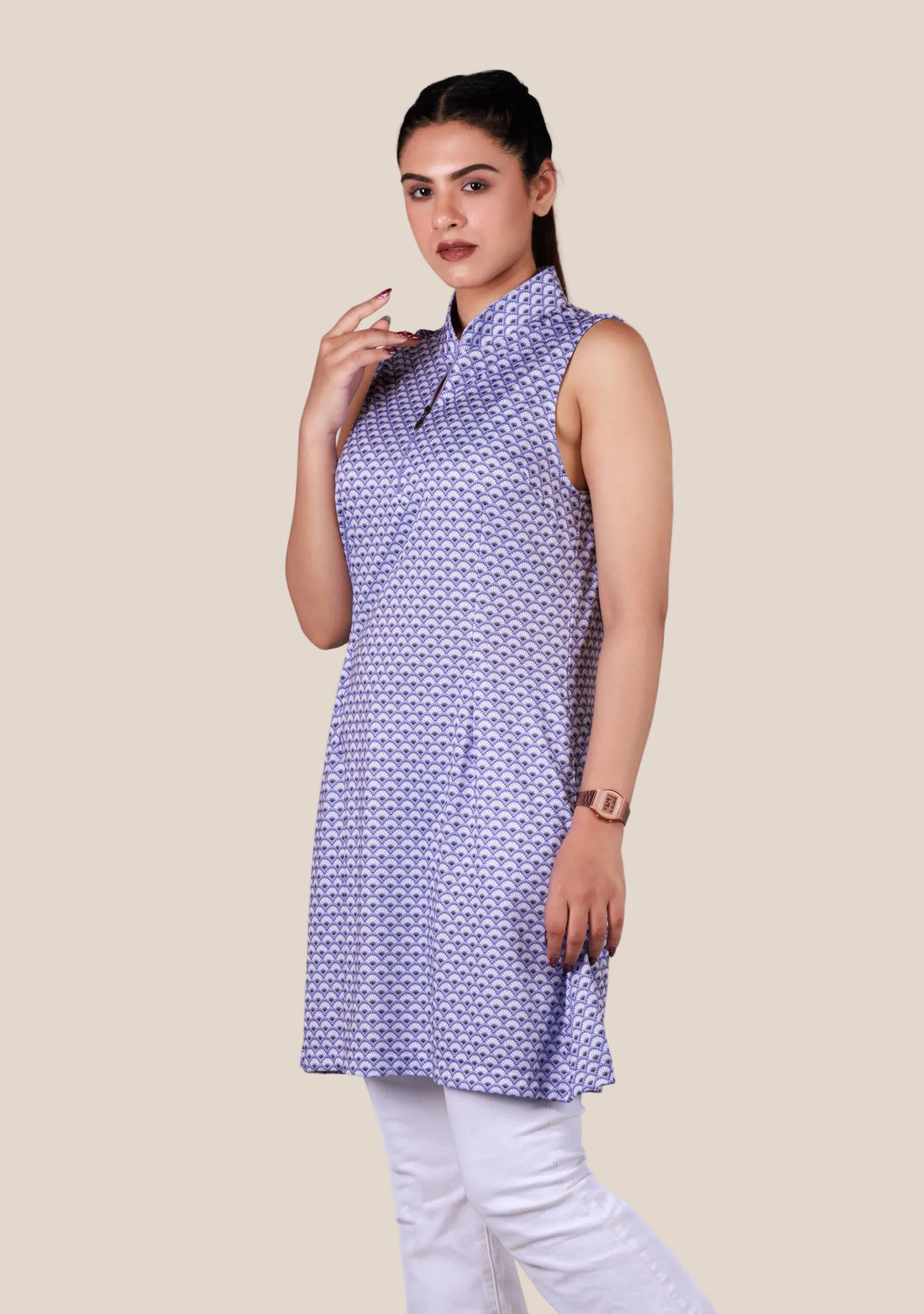 Ladies Sleeveless Top - Lavender