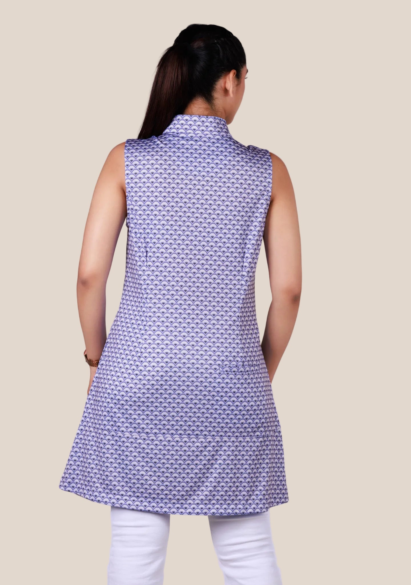 Ladies Sleeveless Top - Lavender
