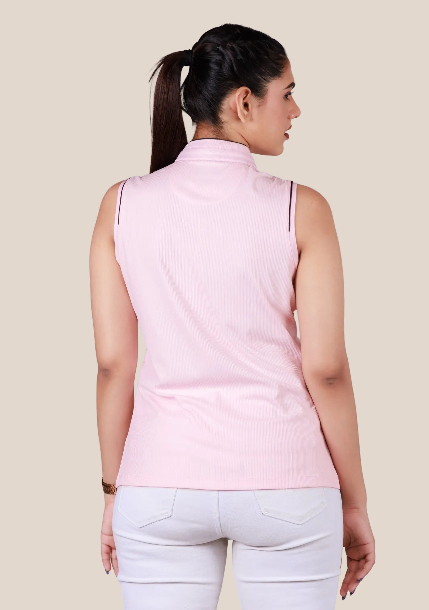 Ladies Sleeveless Top - Pink