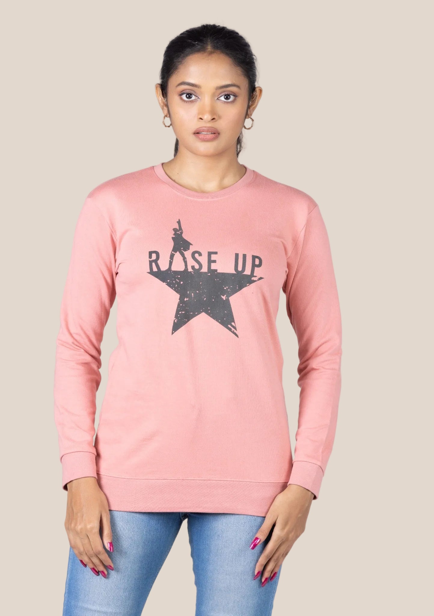 RISE UP PRIMIUM  FULL HAND T SHIRT