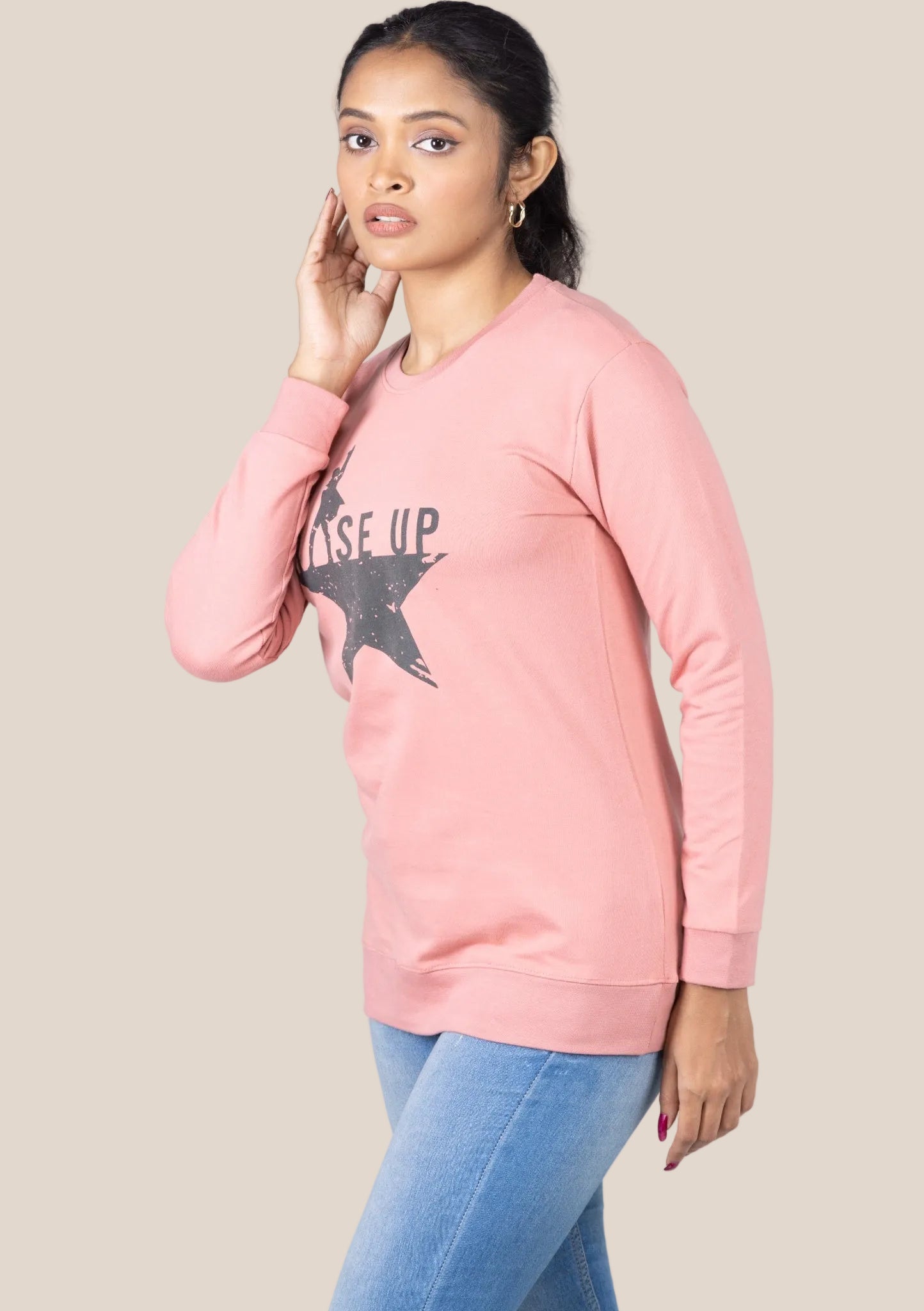 RISE UP PRIMIUM  FULL HAND T SHIRT