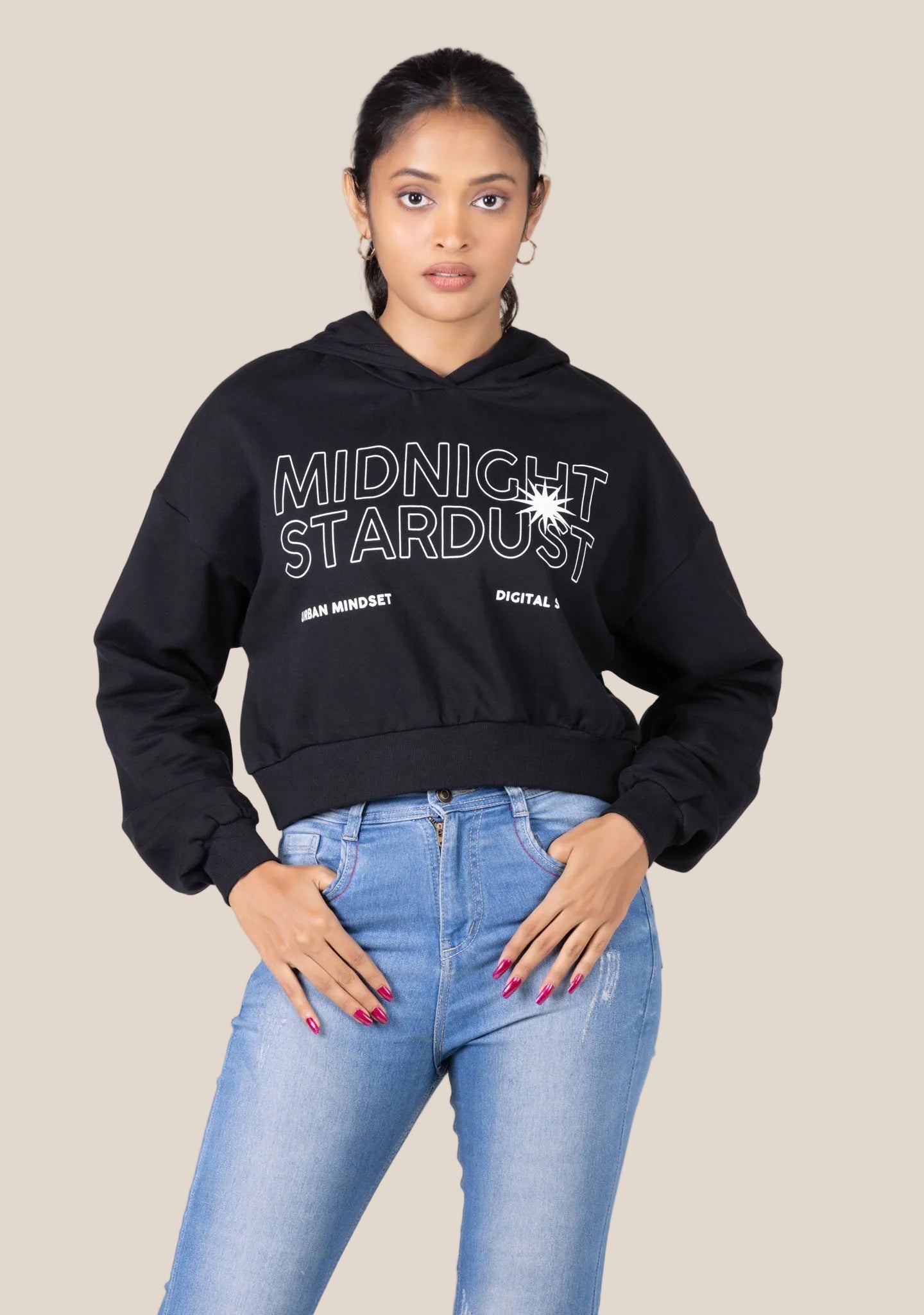 PRIMIUM CROP HOODY
