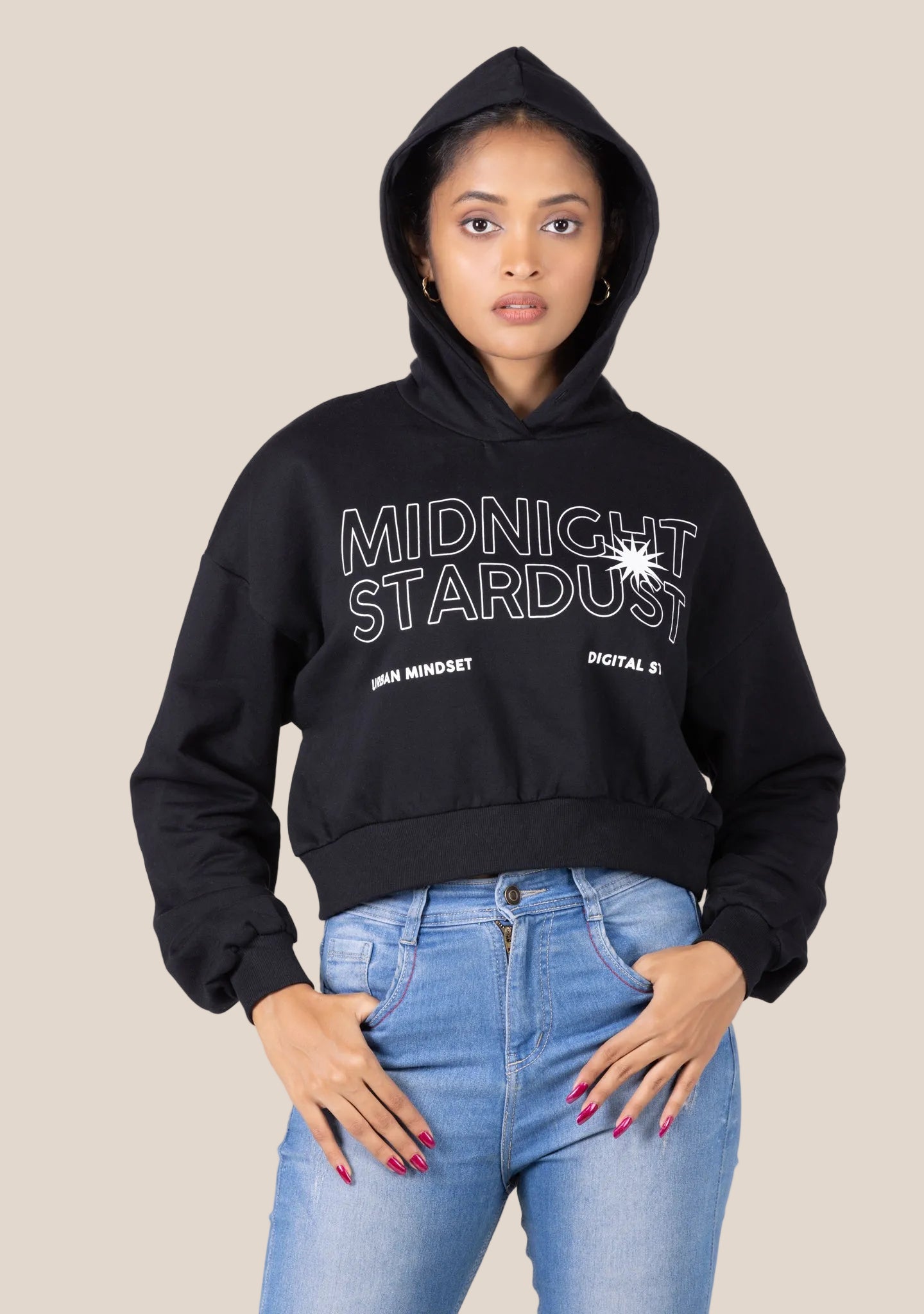 PRIMIUM CROP HOODY