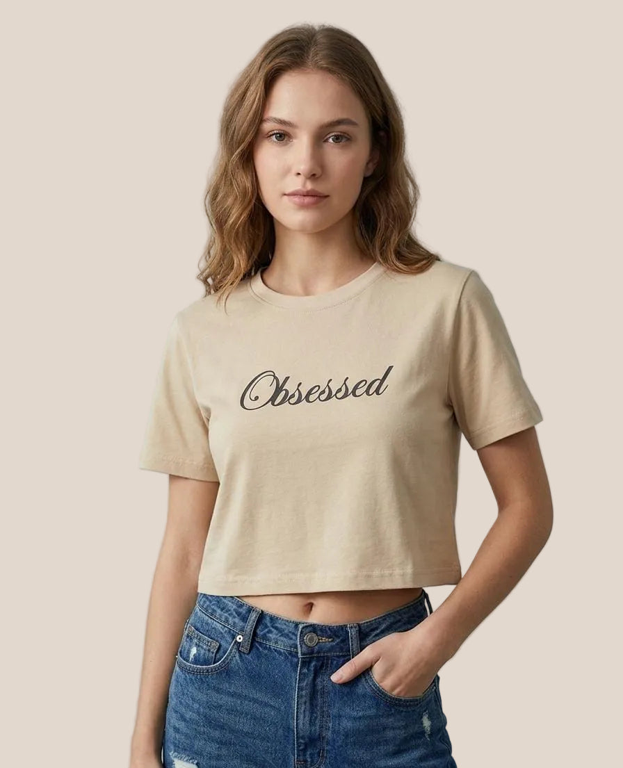 PRIMUM OBSESED CROP TEES